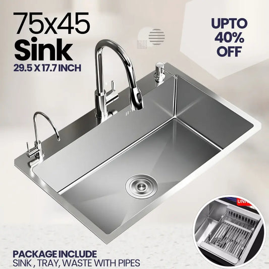304 Stainless Steel Single Bowl Sink Farhan Shahzad Traders