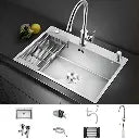 304 Stainless Steel Single Bowl Sink