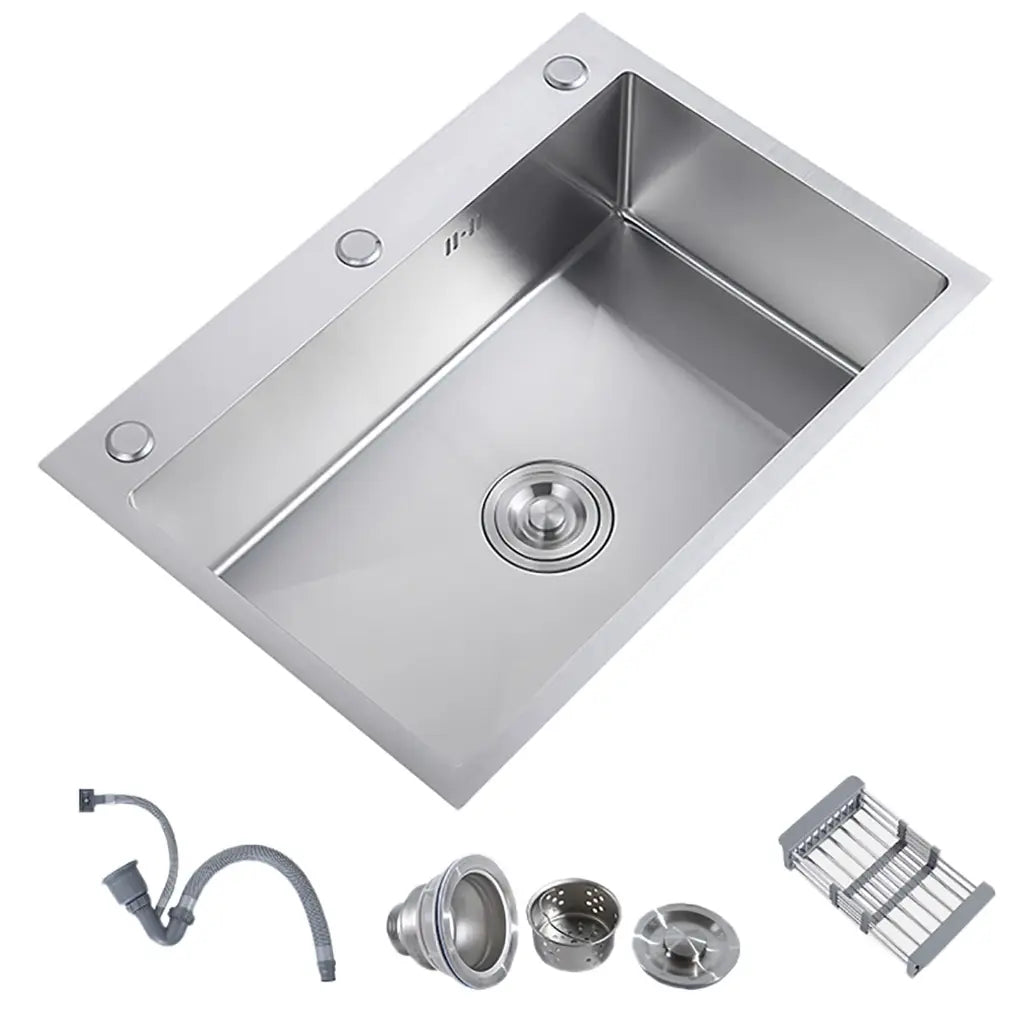 304 Stainless Steel Single Bowl Sink