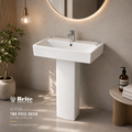 Alpha Two Piece Basin by Brite Sanitary Ware SANITARYHOMESUPPLIER