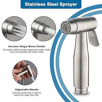 Premium High-Pressure Muslim Shower Set