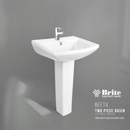 Beeta Two Piece Basin by Brite Sanitary Ware SANITARYHOMESUPPLIER