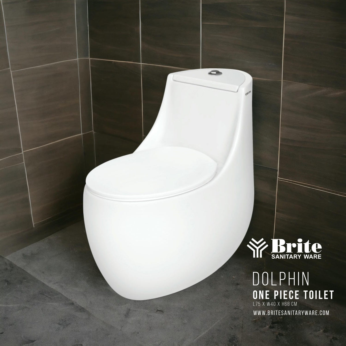 Dolphin One Piece Cito by Brite Sanitary Ware SANITARYHOMESUPPLIER