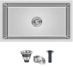 304 Stainless Steel Single Bowl Sink