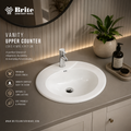 Vanity Upper Counter Vanity by Brite Sanitary Ware SANITARYHOMESUPPLIER