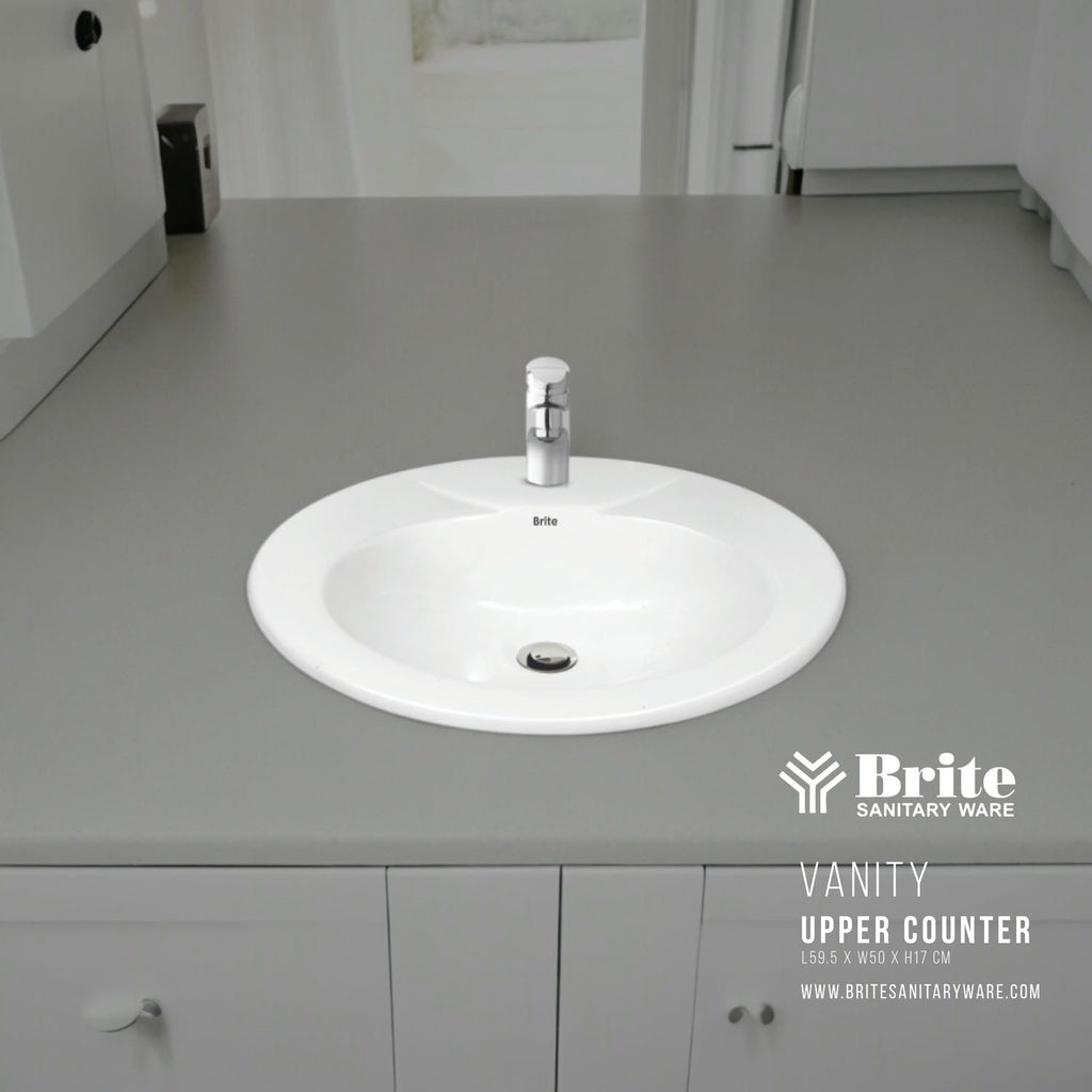 Vanity Upper Counter Vanity by Brite Sanitary Ware SANITARYHOMESUPPLIER