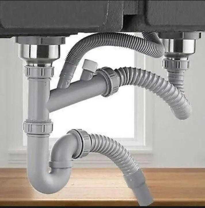 Double Bowl Kitchen Sink Waste Kit