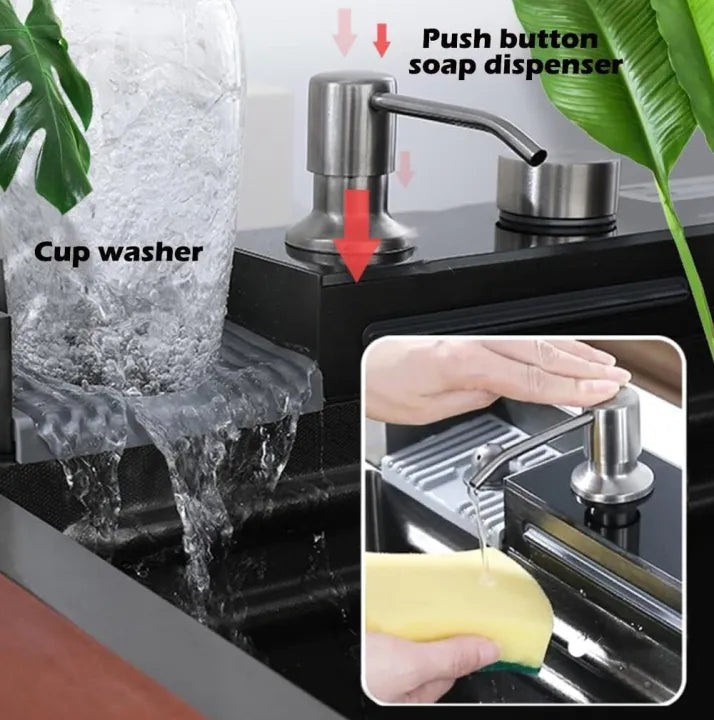 Luxury 304 Stainless Steel Piano Sink