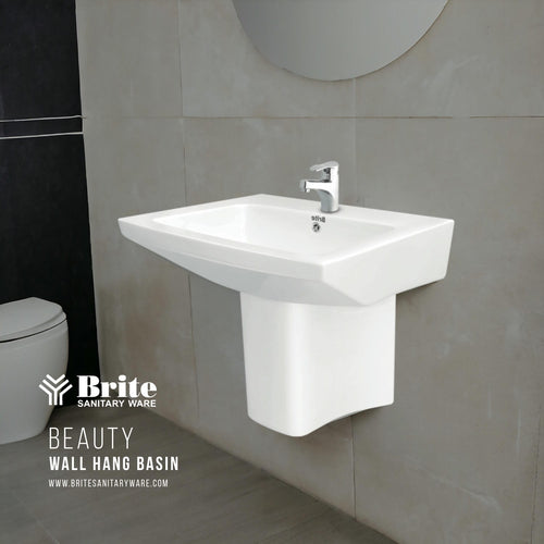 Beauty One Piece Wall Hang Basin by Master Sanitary Ware SANITARYHOMESUPPLIER