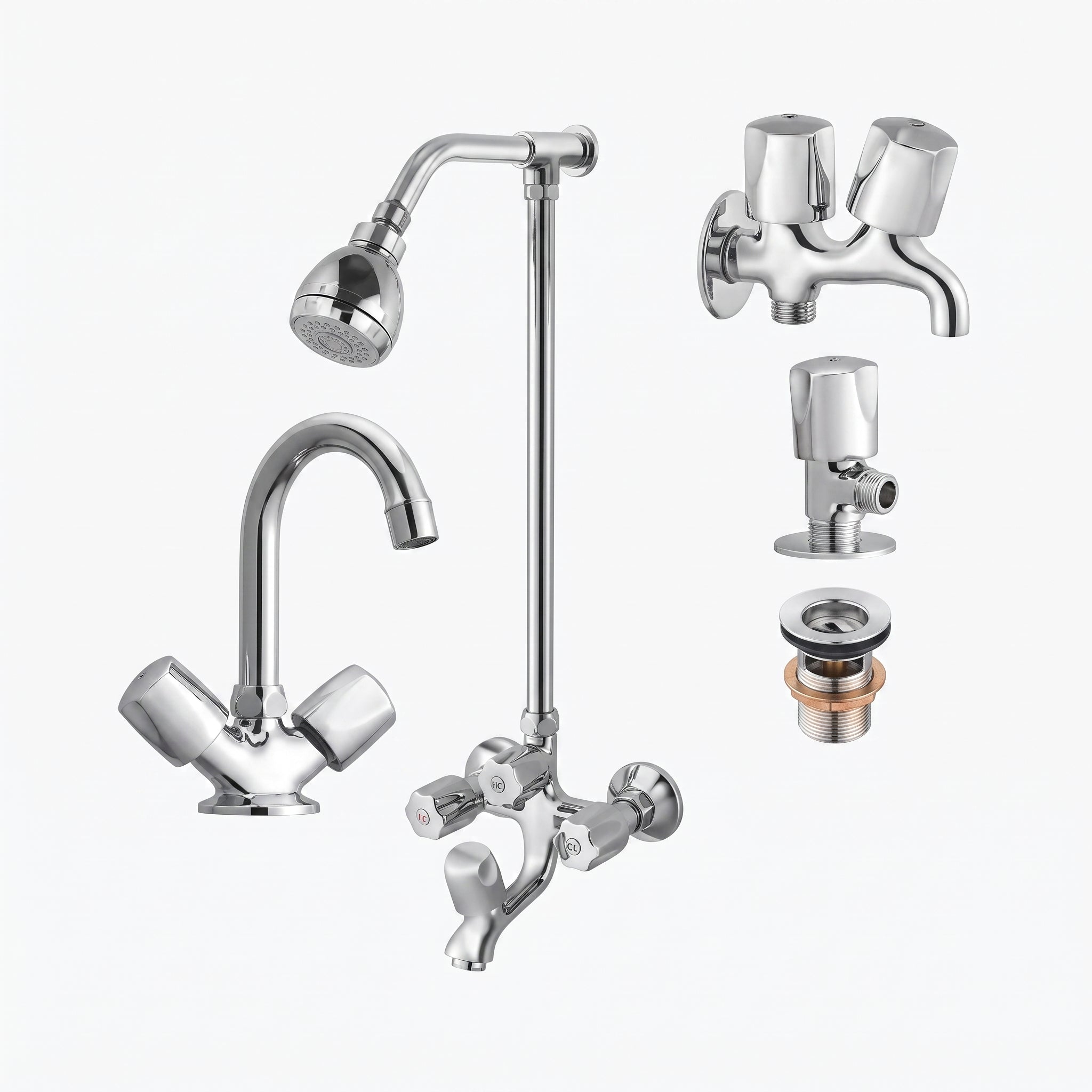 Premium Stainless Steel Shower Set